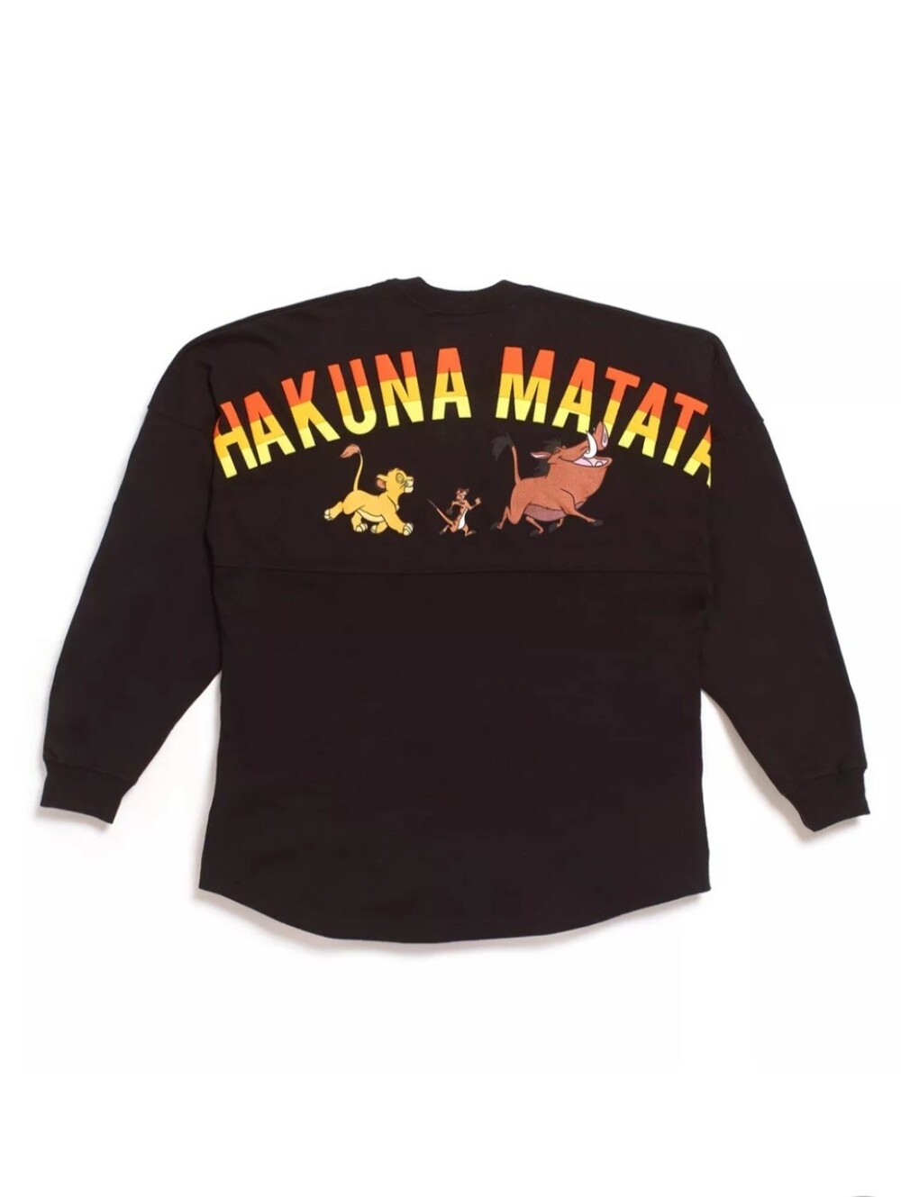 Disney Lion King 30th Anniversary  'Hakuna Matata' Spirit Jersey - Size L - NWT